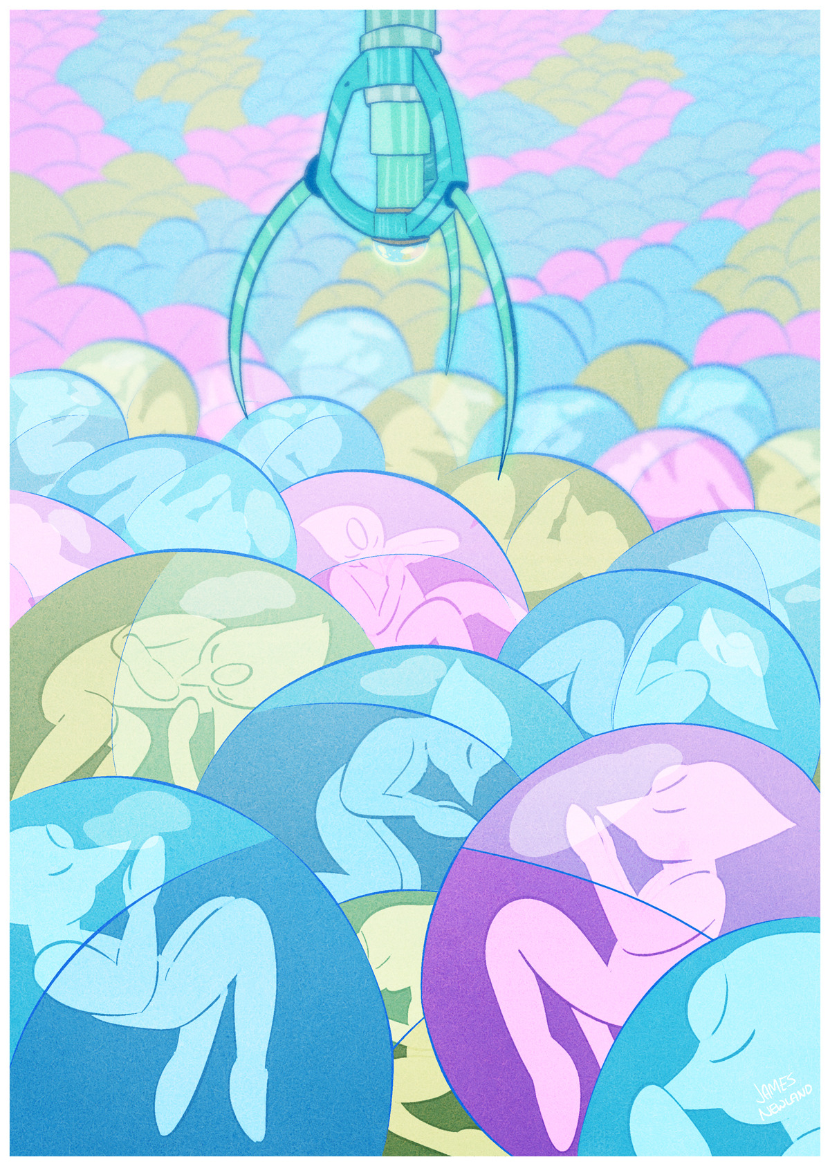 stripedhare:  Gashapon PearlsI adore the idea of blank pearls being in capsules on