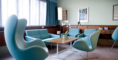 danismm: Arne Jacobsen design for SAS Royal Hotel, Copenhagen 1961 via arne jacobsen