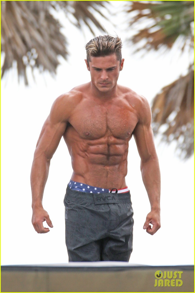 Zac Efron in “Baywatch’ set part 1jfpb