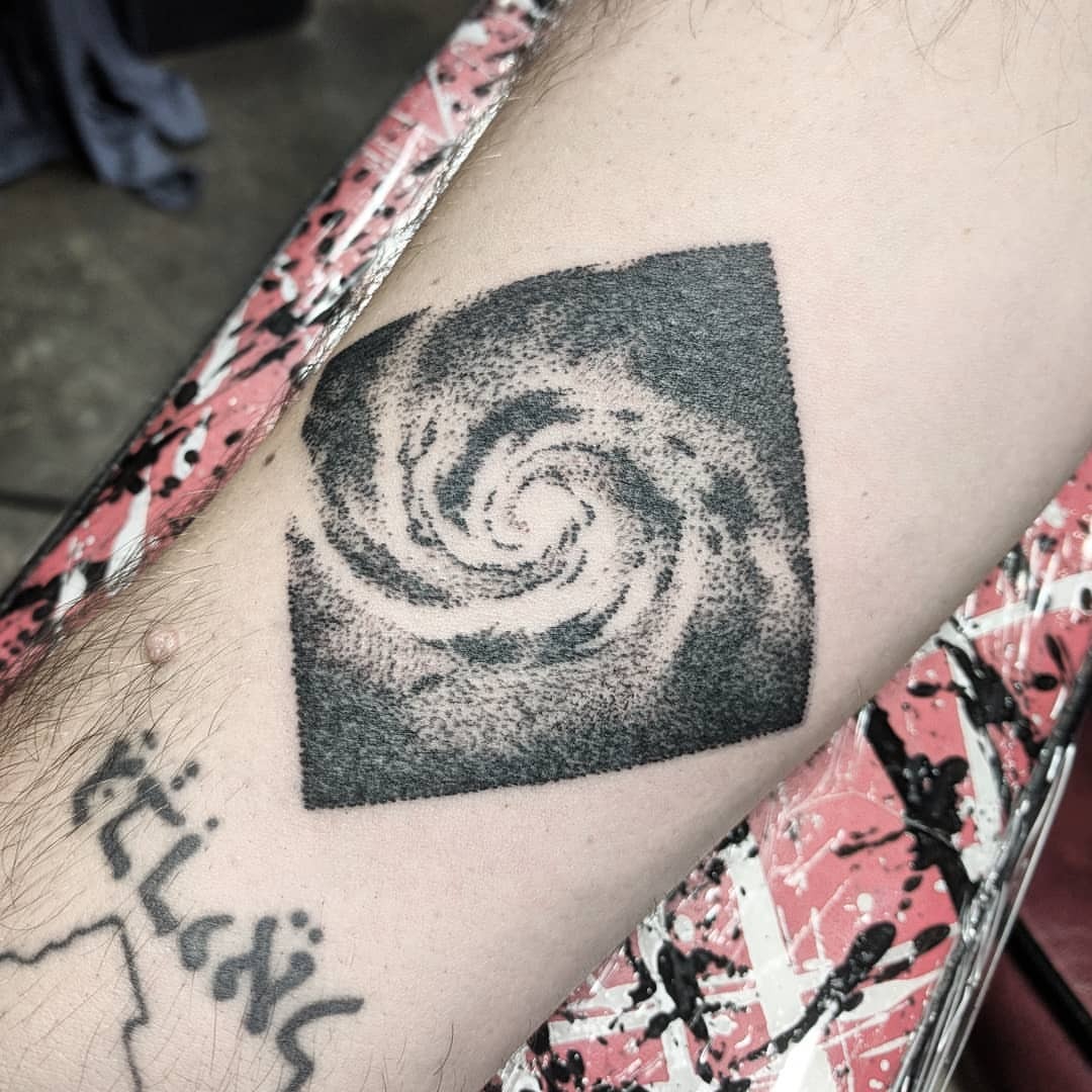 Ramshackle Tattoo Spiral Galaxy It S Crazy How Unfathomably