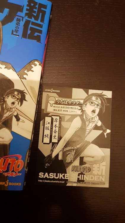 enrimoe:  Just went back from the book store and got my Sasuke Shinden