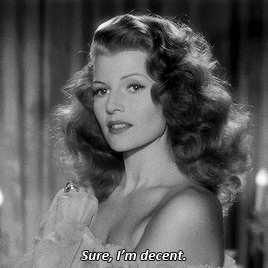 spankjonze:Gilda, are you decent?Gilda | 1946 | dir. Charles Vidor