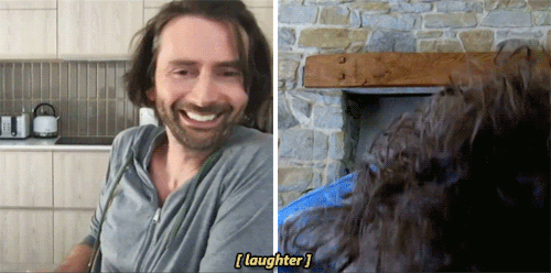 Im Sorry, But Im Genuinely Obsessed With This Part Of The Outtakes, Cuz When David Finally Gets Michael
