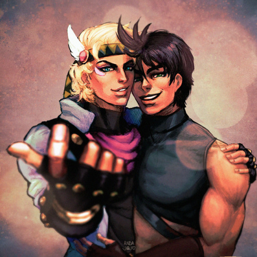 andajojo:A CaeJose commission for @scythling~!  (I tried a new coloring method here than usual)