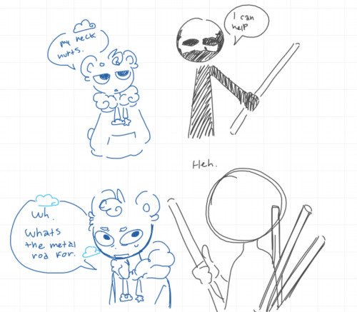 Im Obsessed With Drawing Black He Stands Out So Bad