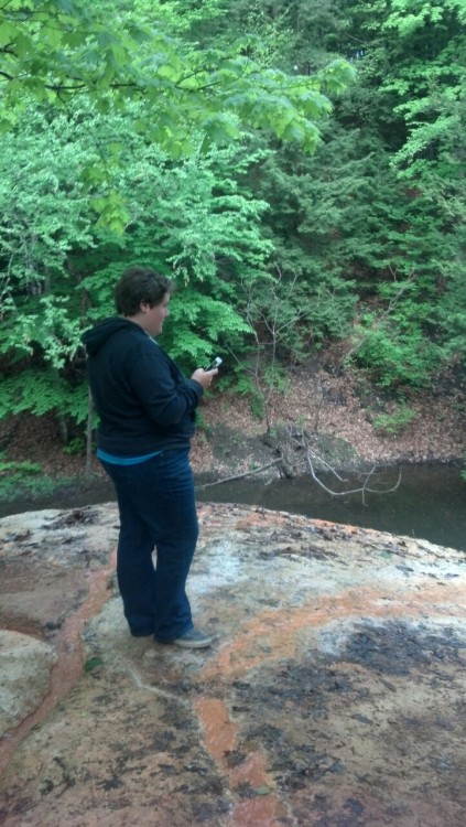 Sarah and I went nature walking