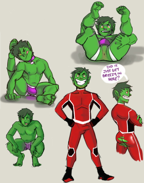 manjosticks:  That last request kinda got me into Beast Boy for a quick sec so here’s my fix.