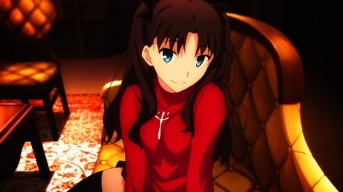 Tohsaka is just totally bae, y'all should go watch Fate/Stay Night Unlimited Blade Works