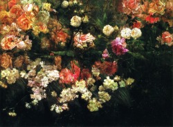 Labellefilleart:  Garden In May, Maria Oakey Dewing