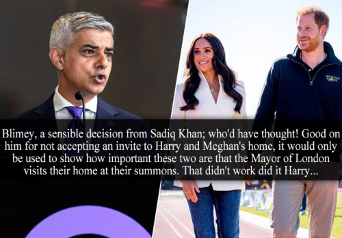 “Blimey, a sensible decision from Sadiq Khan; who’d have thought! Good on him for not acceptin