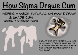 How To Draw Cum