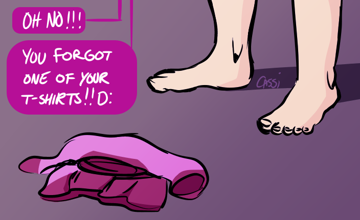 missbearisland: clothes-sharing / comfort When they have to go back home after spending