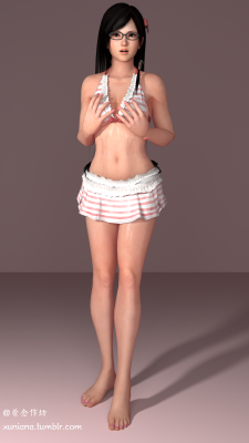 xuniana:  Kokoro model by Irokichigai01    rendered in blender cycles   