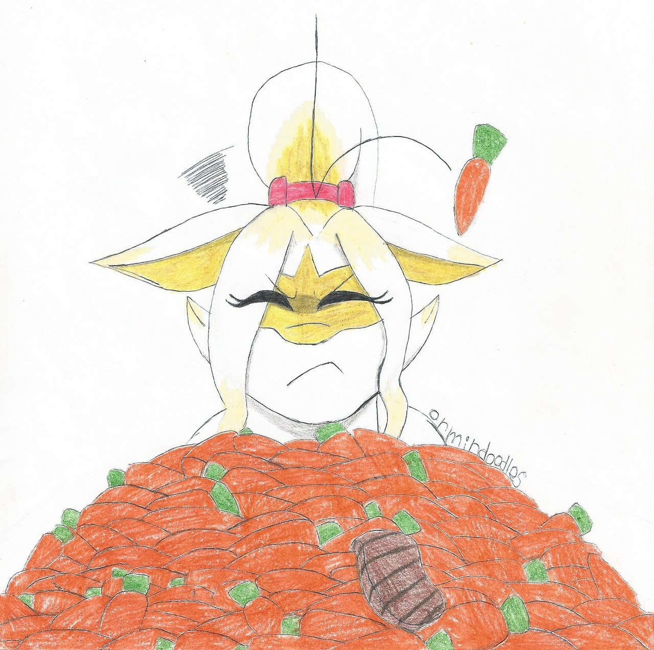 shadowscarknight:
“ “ On Christmas morning a very naughty fox lady woke up buried in carrots. Along with a random steak, that if she were to eat it, also taste likes carrots. Seems Santa went the extra mile.
Merry Christmas bro! Enjoy an angry fox in...