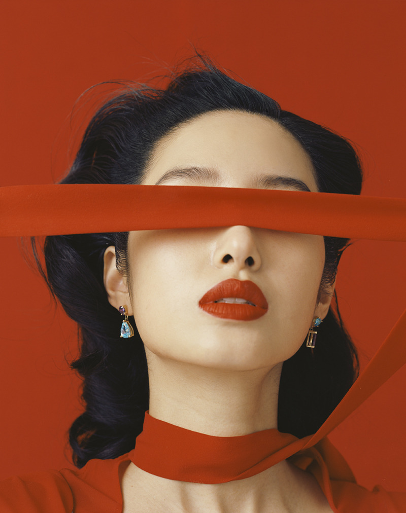 anammv:  Elaine Zhong in The Portraits of Modern Chinese Beauty for Harper’s Bazaar