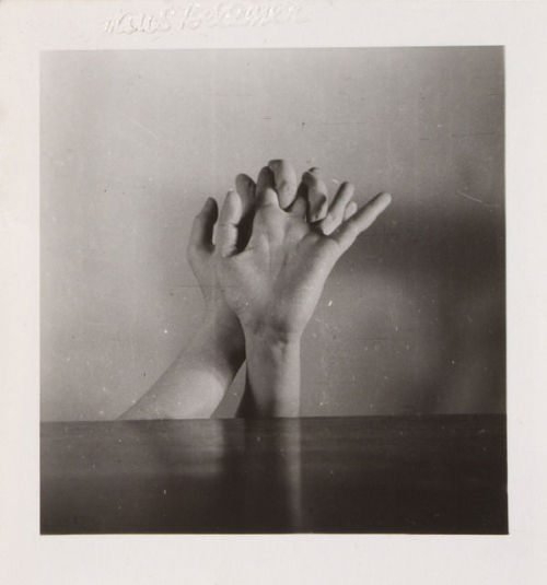 free-parking: Hans Bellmer – Untitled (Hands Triptych), 1933-1934