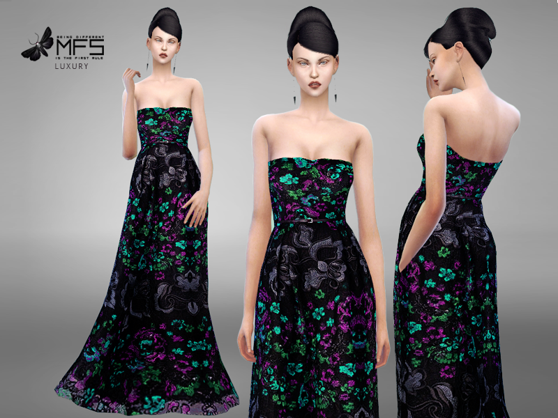 Missfortunesims Mfs Suzanne Dress Standalone 6 Emily Cc Finds