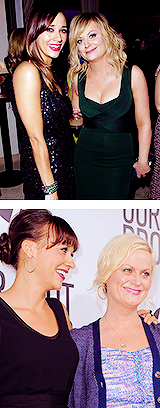 feyminism-blog:  Interviewer: What were your first impressions of each other? Rashida: I do remember, like, that semi–high school moment where I’m like, “Oh my God, she’s so cool. She shouldn’t be this cool for how talented she is and how