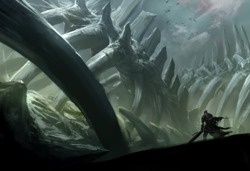 kekai-k:  Some more environment concepts for Guild Wars 2 