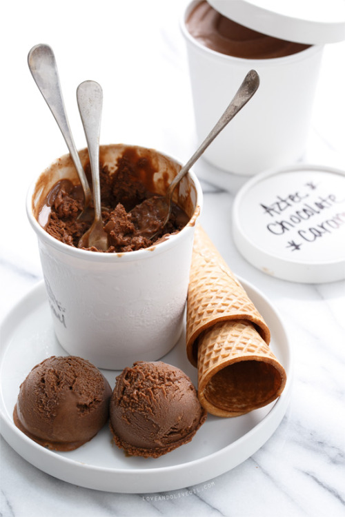 XXX fullcravings: Aztec Chocolate Caramel Ice photo