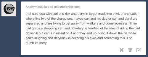 and then daryl never went on a run with carl ever again