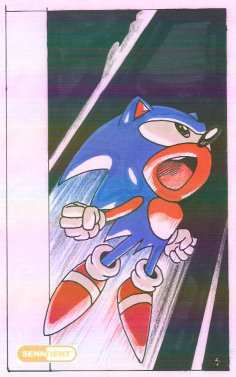 Sonic The Hedgeblog on X: Box artwork for the pirate Game Boy