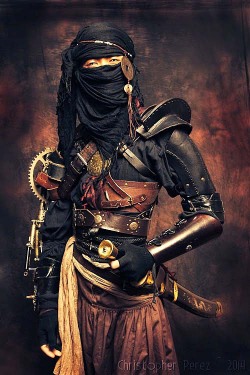 snarkophile:  clockworkcanary:  christopherjonesart:  marlene:  cloggo:  EASTERN STEAMPUNK By Christopher Perez from HERE  YES.  There are more flavors of geek than are dreamt of in your philosophy.  That’s stunning.  I am so here for this 