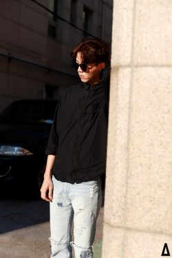 dibski:  Streetsnap: Joo Woo Jae. Photo by