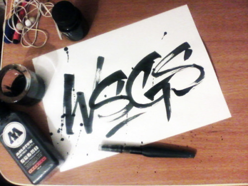 type-lover:  Lettering sketchby Kirill Richert