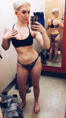 kat-von-delts:  I got myself in a swimsuit and faced the dressing room today. I may have a big butt, subcutaneous fat, and no tan, but I’m beautiful.