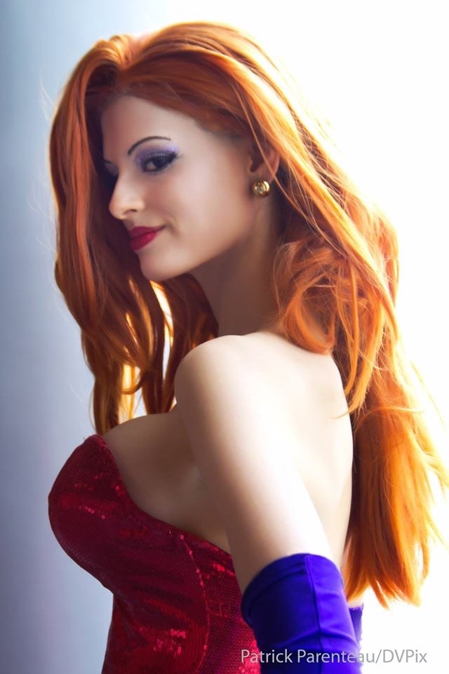 pop&ndash;z:  Kay Pike as Jessica Rabbit in photos by Patrick Parenteau @ Fan