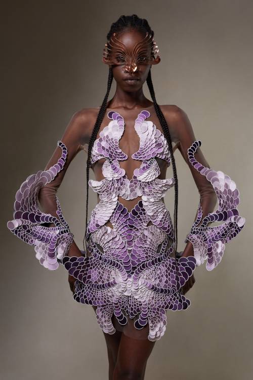 Iris Van Herpen, Fall 2021 Couture Credits:Masha Vasyukova - DirectorPatti Wilson - Fashion Editor/S