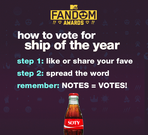 mtv:  here’s where you can find all the nominee posts!here’s where you can read