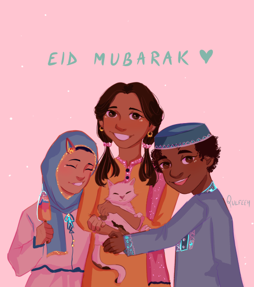 qulfeeh:Eid Mubarak, to everyone who celebrates