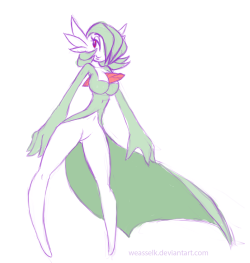 weasselk:Gardevoir anthro.Pokemon  cutie!