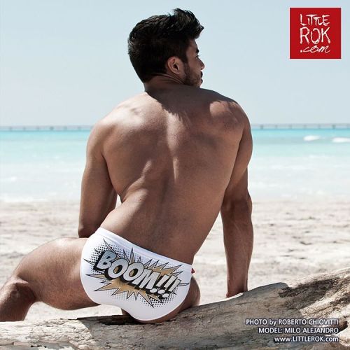 "My BOOM" Swimsuit Now Available In Slip Or Brief Style In 9 Colors _________________________ Www.littlerok.com