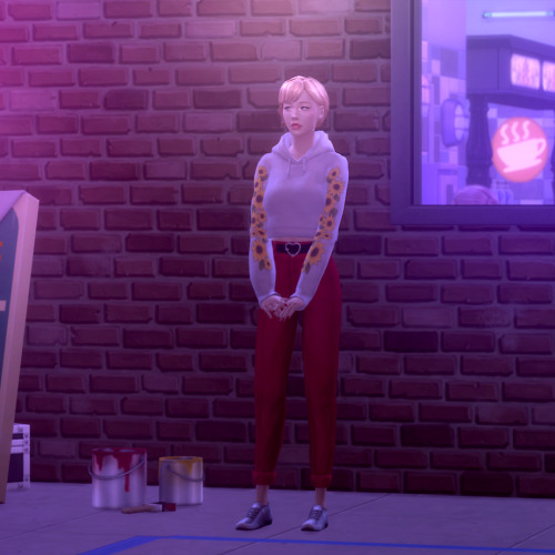 demondare-sims: ~ Casual dinner looks ~1. hair / hoodie / jeans2. hair / shirt / jean