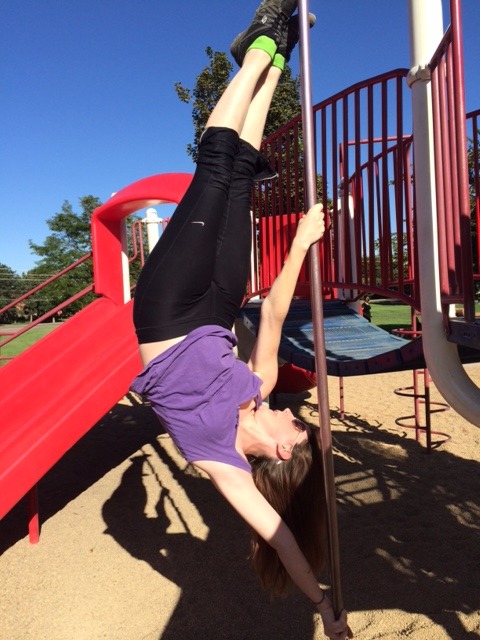 polefiend:  I only wanted to share the photo on the left, because I thought that