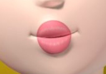 firevideogamemaster92: Princess Peach’s Lips   peachy~ < |D’“’