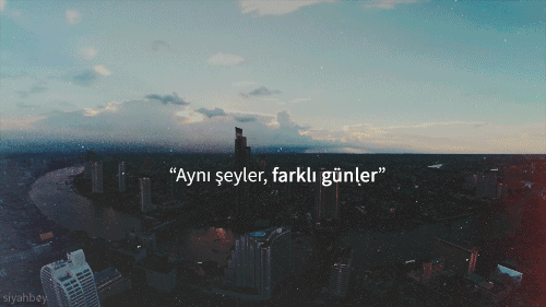 nurabiaylmaz:“Aynı şeyler, farklı günler”