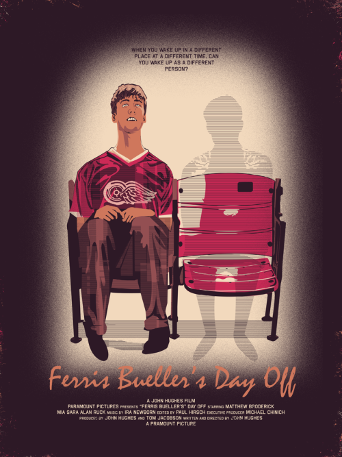 thepostermovement:  Ferris Bueller’s Day Off by Fernando Fro Reza