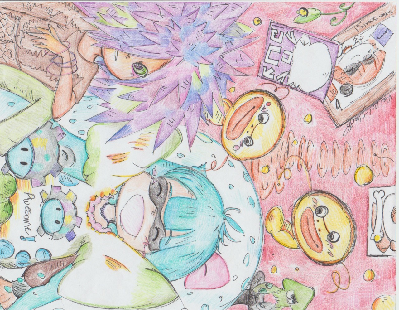 splatoonus:  nelnel-chan:  After weeks and hours since the Splatoon Art contest was