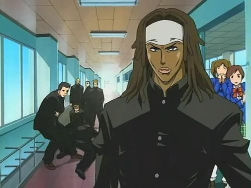 jesusdelnegro:  beautiesofafrique:    Black male Anime characters    1. Bob Makihara from Tenjou Tenge 2. Abengane from Hunter X Hunter 3. Captain Tousen from Bleach 4. kyosuke Takakura from Nana 5. Darui from Naruto 6. Afro Samurai from Afro Samurai