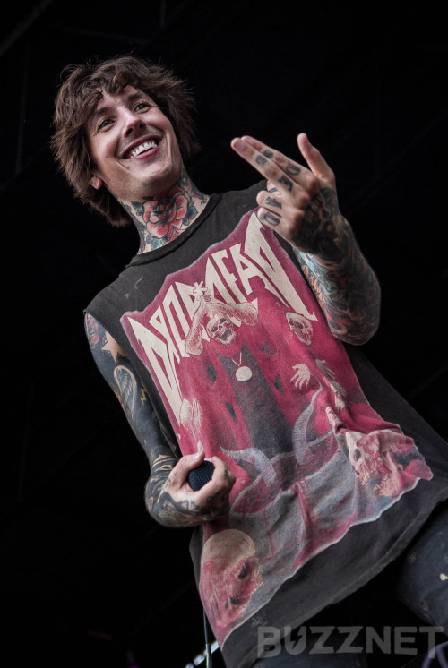 Bring Me The Horizon Van&rsquo;s Warped Tour Uniondale, NY July 13th, 2013 Buzznet | Facebook | Flic