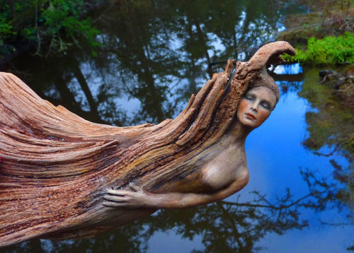 culturenlifestyle:Driftwood Sculptures Tells Of Nature And NurtureCanadian based artist and sculptor