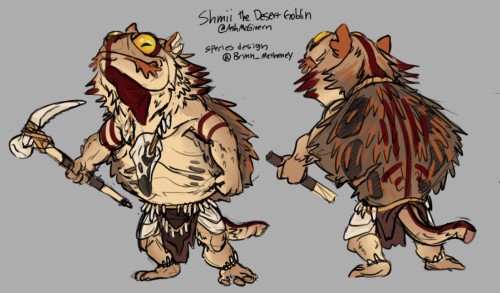 Welcome to the party, Shmii!!!My Goblin Path of the Berserker Barbarian, based on an INCREDIBLE DESI