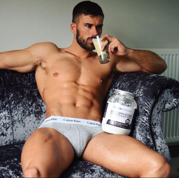 fitness-motivation-quotes: In my underwear: Liam Jolley Follow Liam on his official