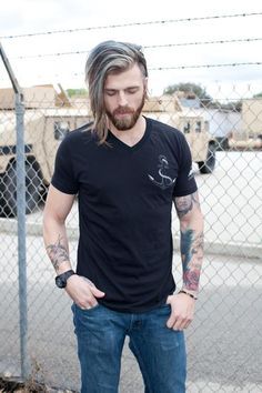 Hot tattooed men.