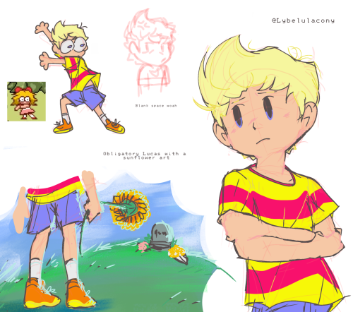 First Time Drawing Lucas I Guess