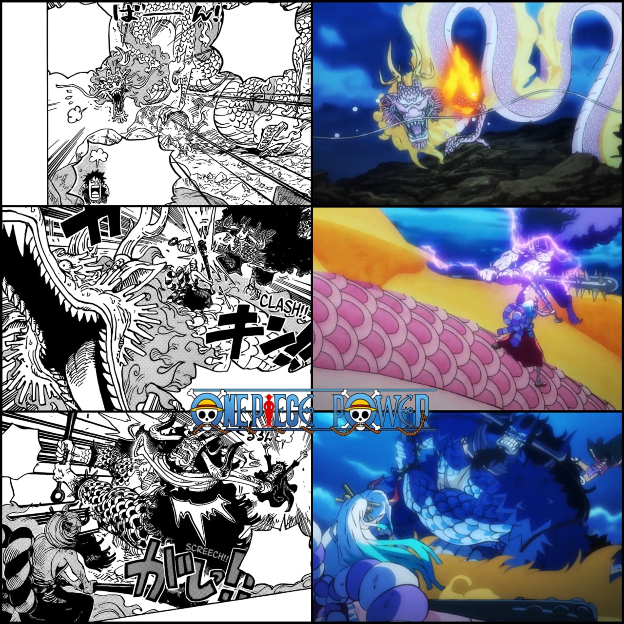 Chapter 1026 Clash - Manga Edit : r/OnePiece